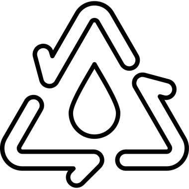 outline biçiminde ekoloji simgesini bırak