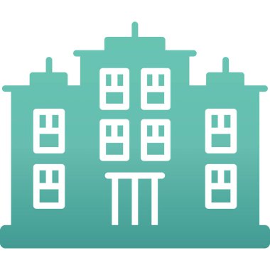 ev simgesi, vektör illüstrasyonu