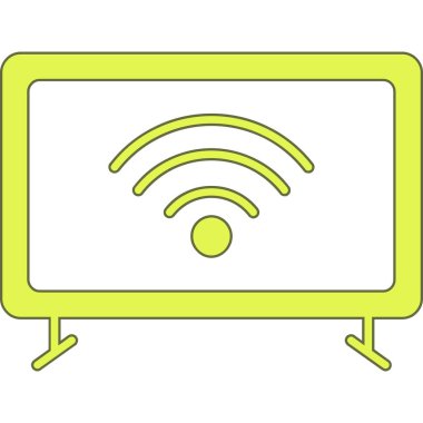 tv simge vektör çizim