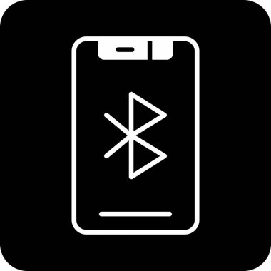 Bluetooth cep telefonu simgesi