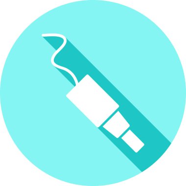 Kalem. Web simgesi basit illüstrasyon