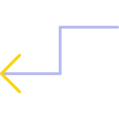 ok simgesinin vektör illüstrasyonu