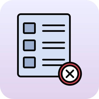 trend biçimi izole edilmiş arkaplanda kontrol listesi simgesi