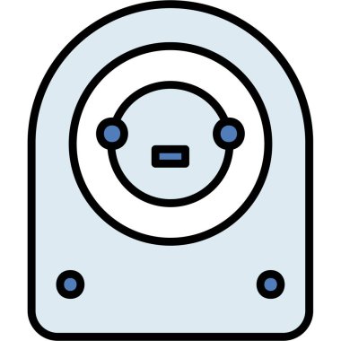 Hedef. Web simgesi basit illüstrasyon