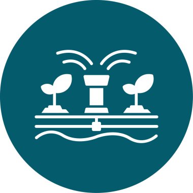 Modern simgenin vektör illüstrasyonu