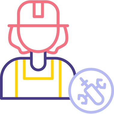 Yapı simgesi, vektör illüstrasyonu