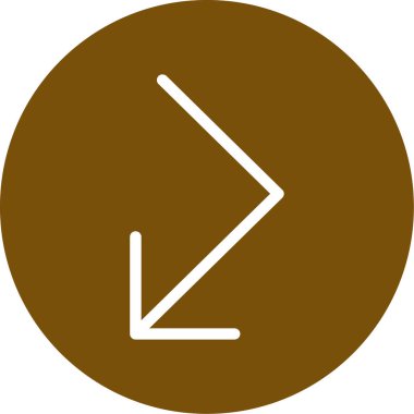 ok simgesi vektör illüstrasyonu