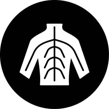 Bir insan simgesinin vektör illüstrasyonu