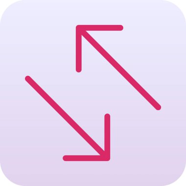 ok simgesi vektör illüstrasyonu