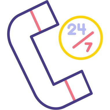 iki numaralı simge, vektör tasarımı beyaz arkaplanda izole edildi