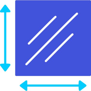 Doldurulmuş ana hatlar biçiminde yön ikonu