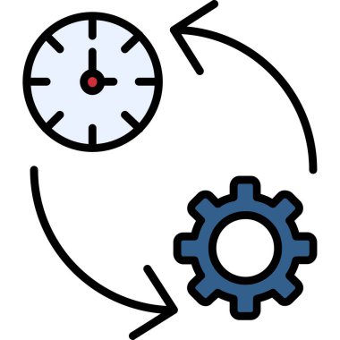 Teçhizat. Web simgesi basit illüstrasyon