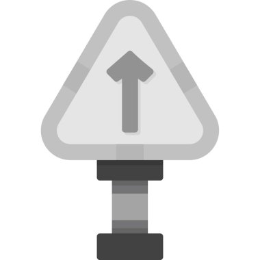 Tek renk dizaynlı trafik ışığı simgesi beyaz arkaplanda izole edilmiş. trafik sembolü stok vektör illüstrasyonu.