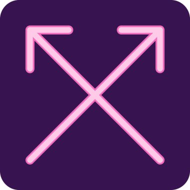 ok simgesi vektör illüstrasyonu