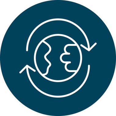 seo modern simgesinin vektör illüstrasyonu