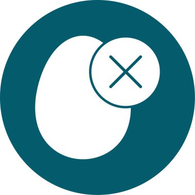 İptal et. Web simgesi basit illüstrasyon