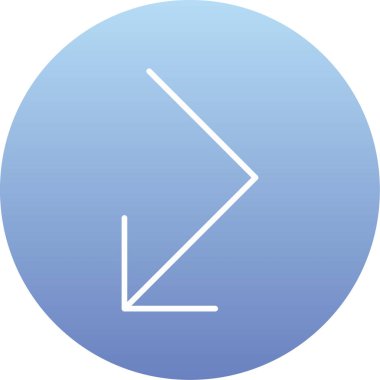 yön ok simgesi, vektör, izole edilmiş, beyaz arkaplan