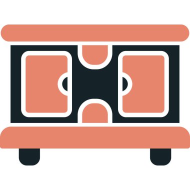 bus vektör simgesi modern illüstrasyon