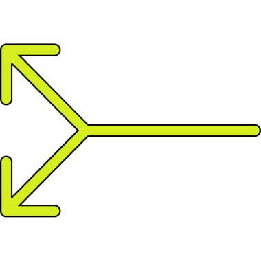 ok simgesinin vektör illüstrasyonu