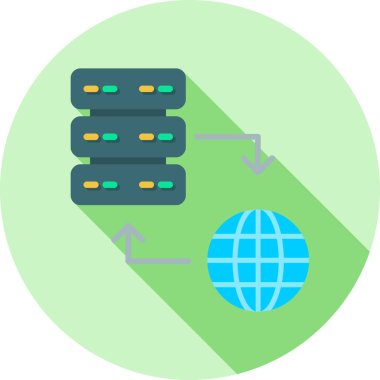 ağ paylaşım simgesi çizimi