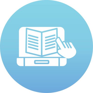 kitap simgesi vektör illüstrasyonu