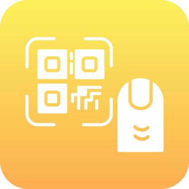 Vektör ofisi modern simgesinin gösterimi