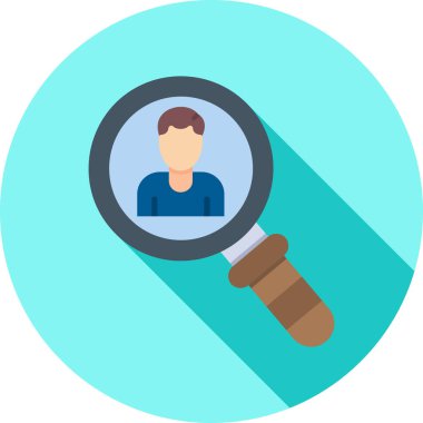 Büyüteç vektör resimleme simgesi