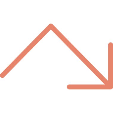 ok simgesi vektör illüstrasyonu