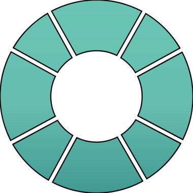 Güzel çiçek, illüstrasyon, beyaz arkaplanda vektör.