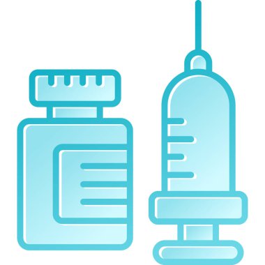 Tıbbi ilaç şişesiyle