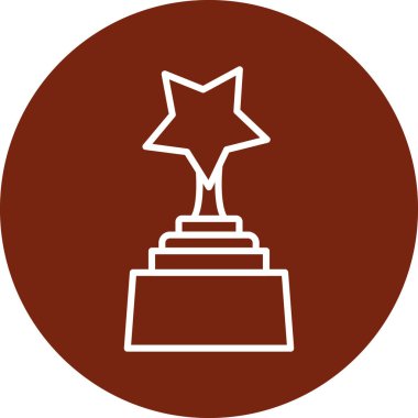 ödül simgesi vektör illüstrasyonu