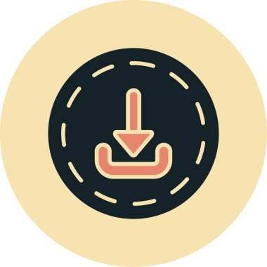 ok yönü simgesi doldurulmuş - taslak biçimi