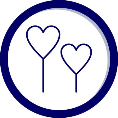 kalp web simgesi basit tasarım