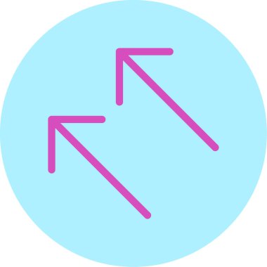 yön ikonu vektör illüstrasyonu