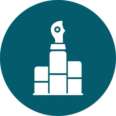 seo modern simgesinin vektör illüstrasyonu