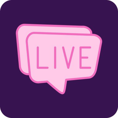 Yaşa. Web simgesi basit illüstrasyon