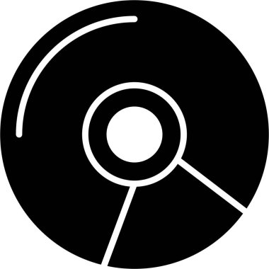 müzik notası izole vektör simgesi