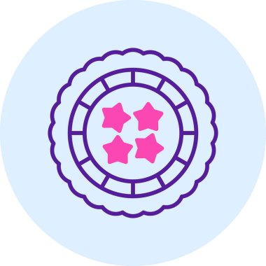 Modern simgenin vektör illüstrasyonu