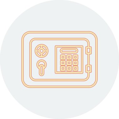 Vektör illüstrasyonu, simge ögesi arkaplanı