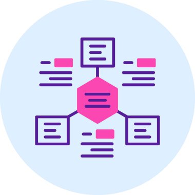 seo modern simgesinin vektör illüstrasyonu