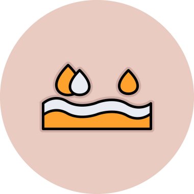 kek ikonu vektör illüstrasyonu