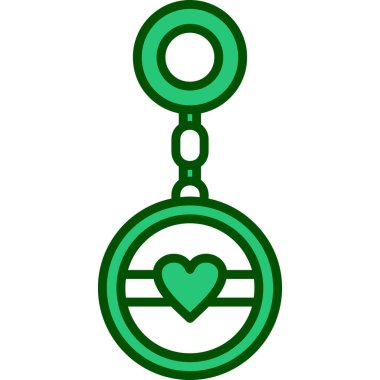 zincir simge vektör çizim