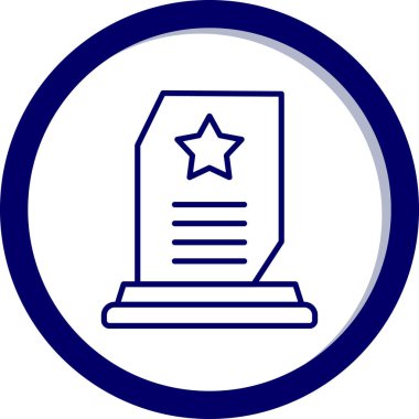 Modern simgenin vektör illüstrasyonu