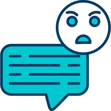 Konuşma balonu. Basit resimleme