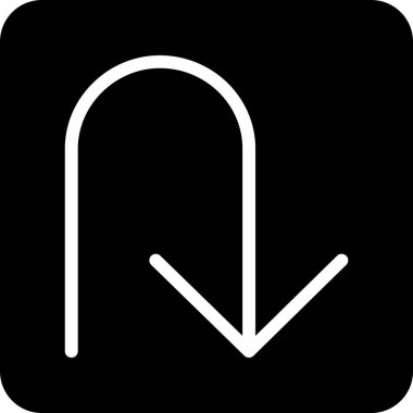 ok simgesi vektör illüstrasyonu