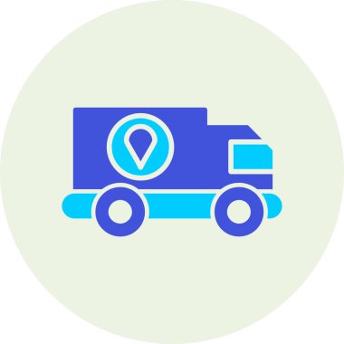 araba simgesi vektör illüstrasyonu