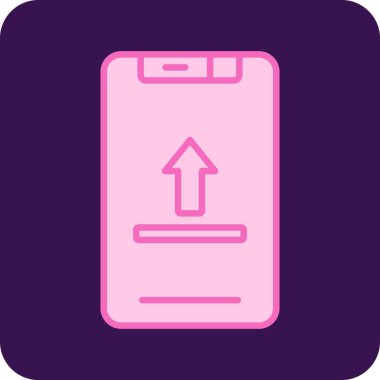 Telefon web simge vektör çizim