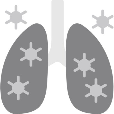 akciğer simgesi, basit biçim