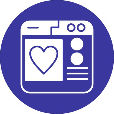 mobil simge vektör illüstrasyonu