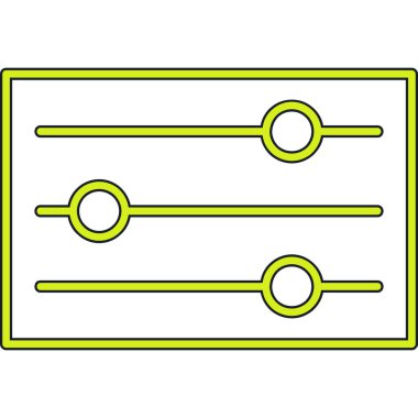bayrak vektör çizgisi simgesi